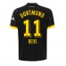 Tanie Strój piłkarski Borussia Dortmund Marco Reus #11 Koszulka Wyjazdowej dla damskie 2023-24 Krótkie Rękawy